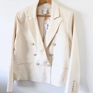 House of Harlow White Cream Blazer